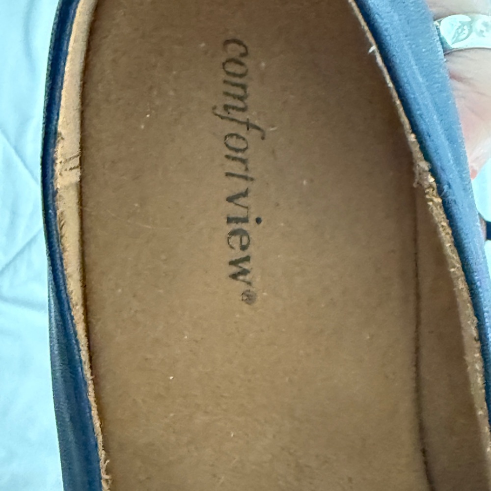 Comfortview Classic Navy Slip-Ons - Picture 4 of 5